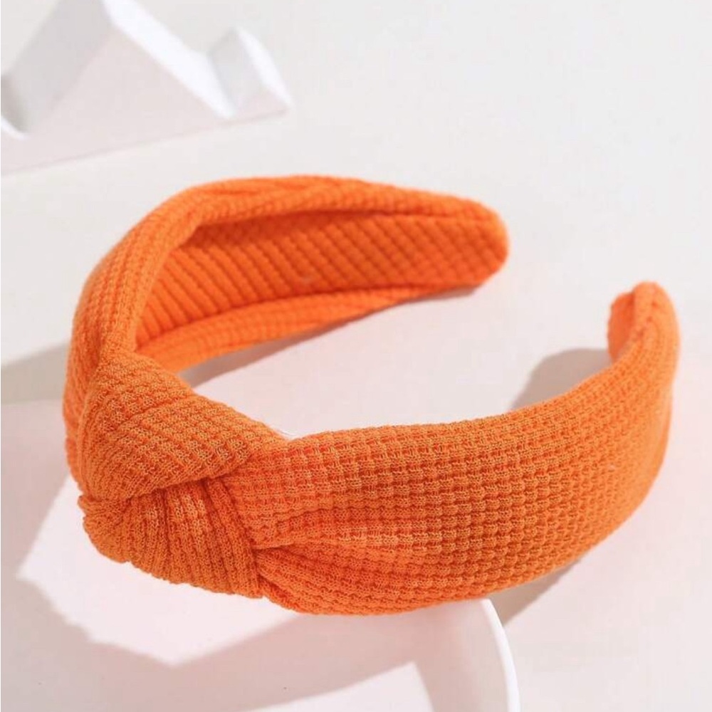 Orange Colorful Headband for Fall Halloween Fall Harvest Hair Accessories